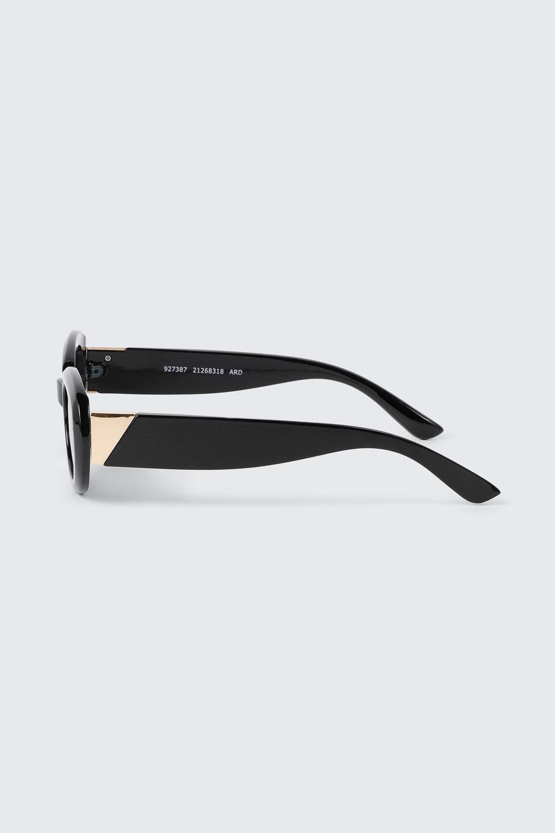 Chunky Oval Frame Sunglasses