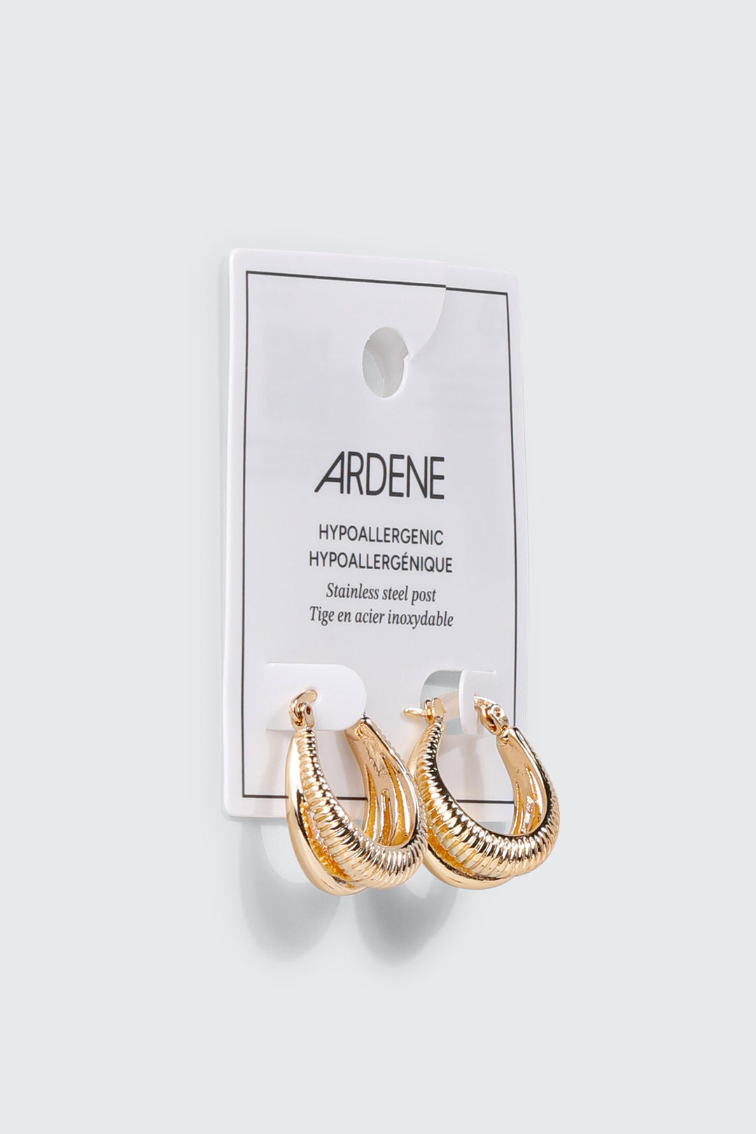 Two Row Hoop Earrings