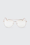 Lunettes anti-lumière bleue style aviateur