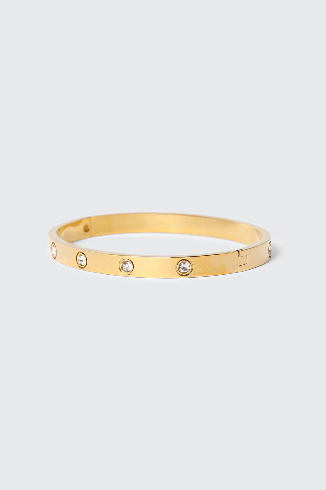 Bracelet jonc à pierres