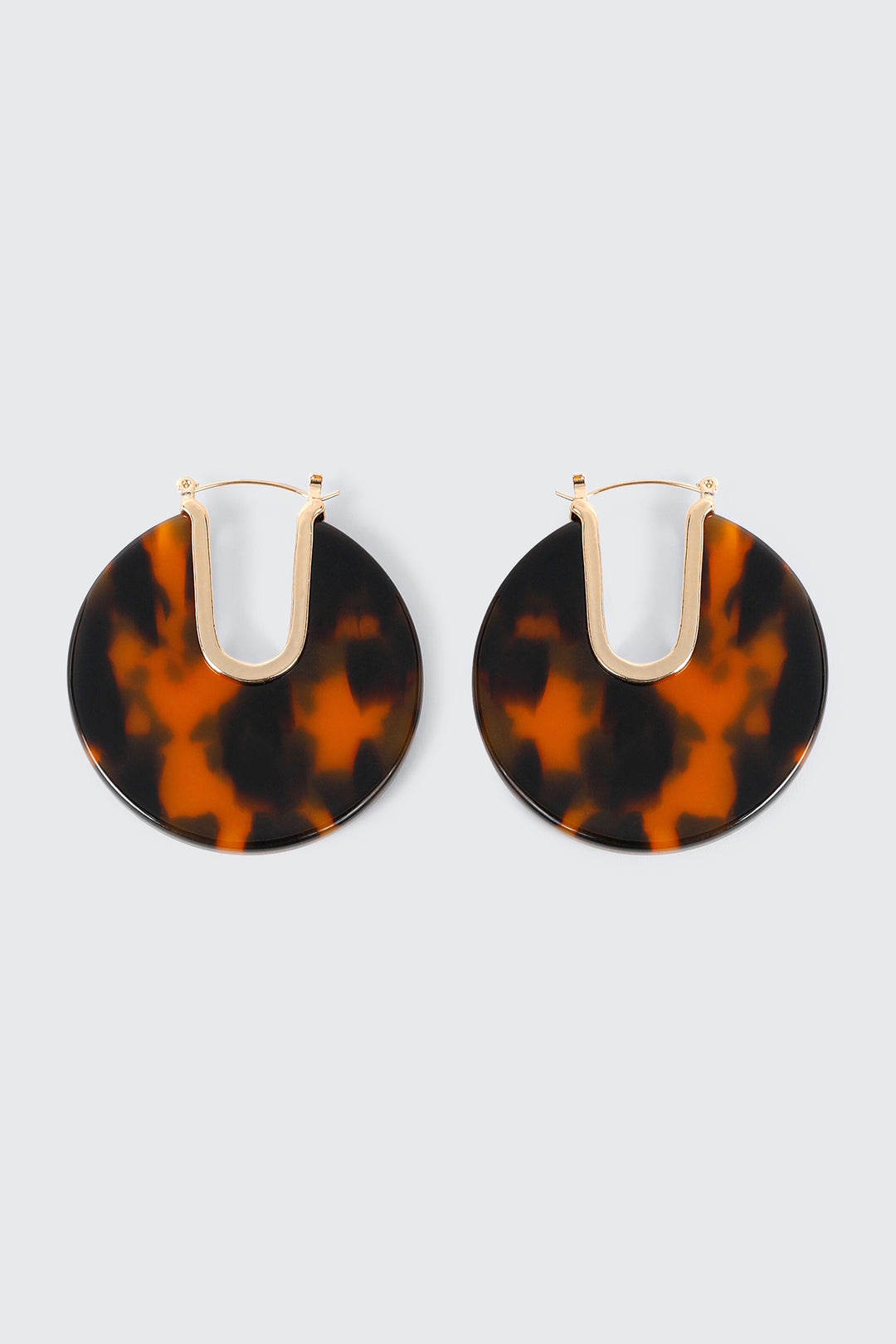Anneaux à motif écaille de tortue