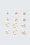 6-Pack Stone Earring Set