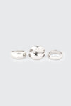 3-Pack Chunky Rings