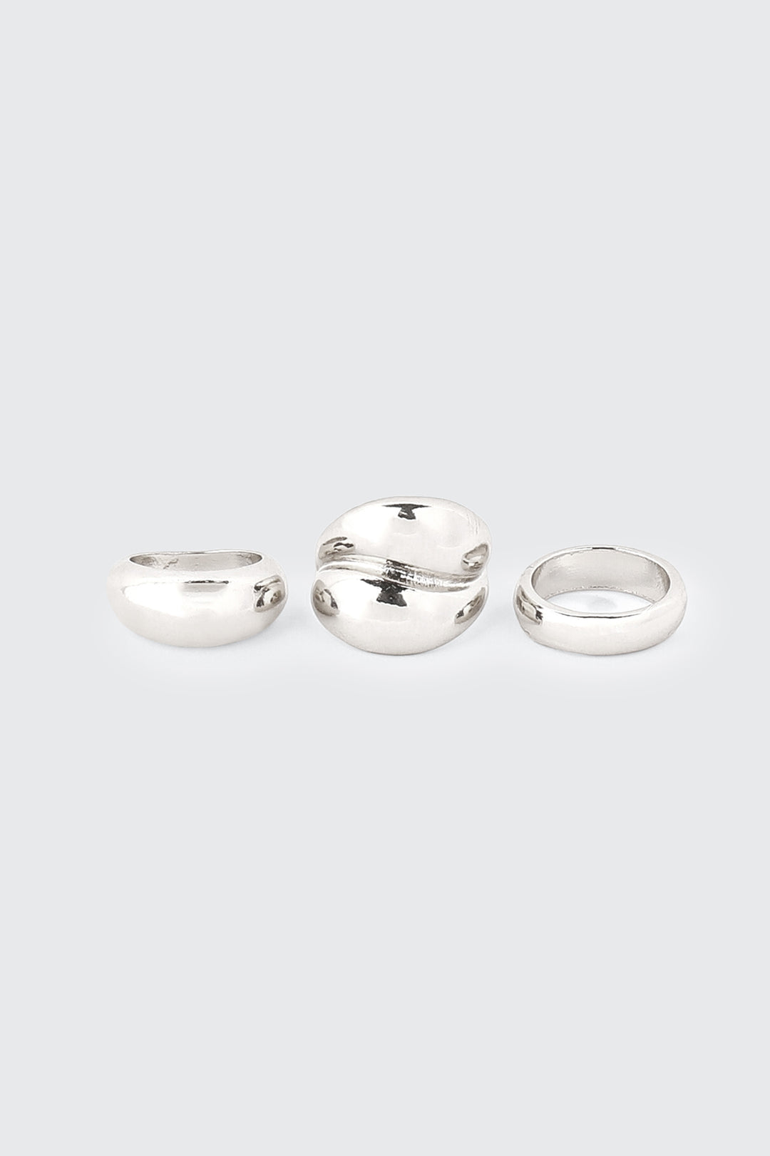 3-Pack Chunky Rings
