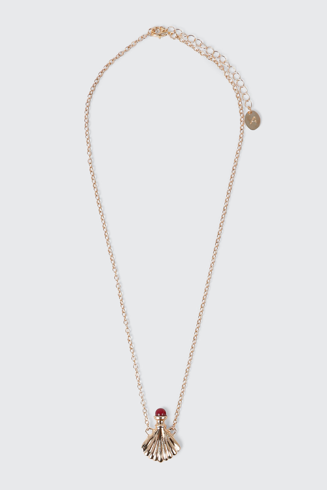 Collier à pendentif bouteille de parfum
