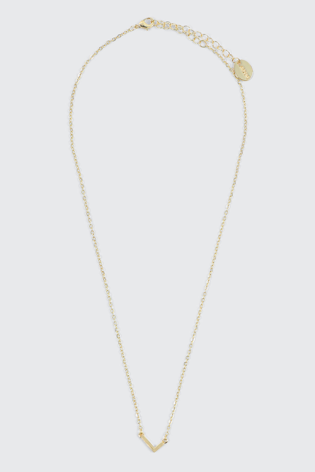 14K Gold Plated Initial L Necklace