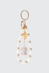 Puppy & Heart Charm Keychain
