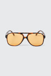 Thin Frame Aviator Sunglasses
