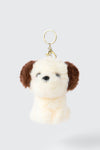 Puppy Plush Keychain