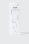 Stainless Steel Initial J Necklace