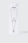 Stainless Steel Initial A Necklace