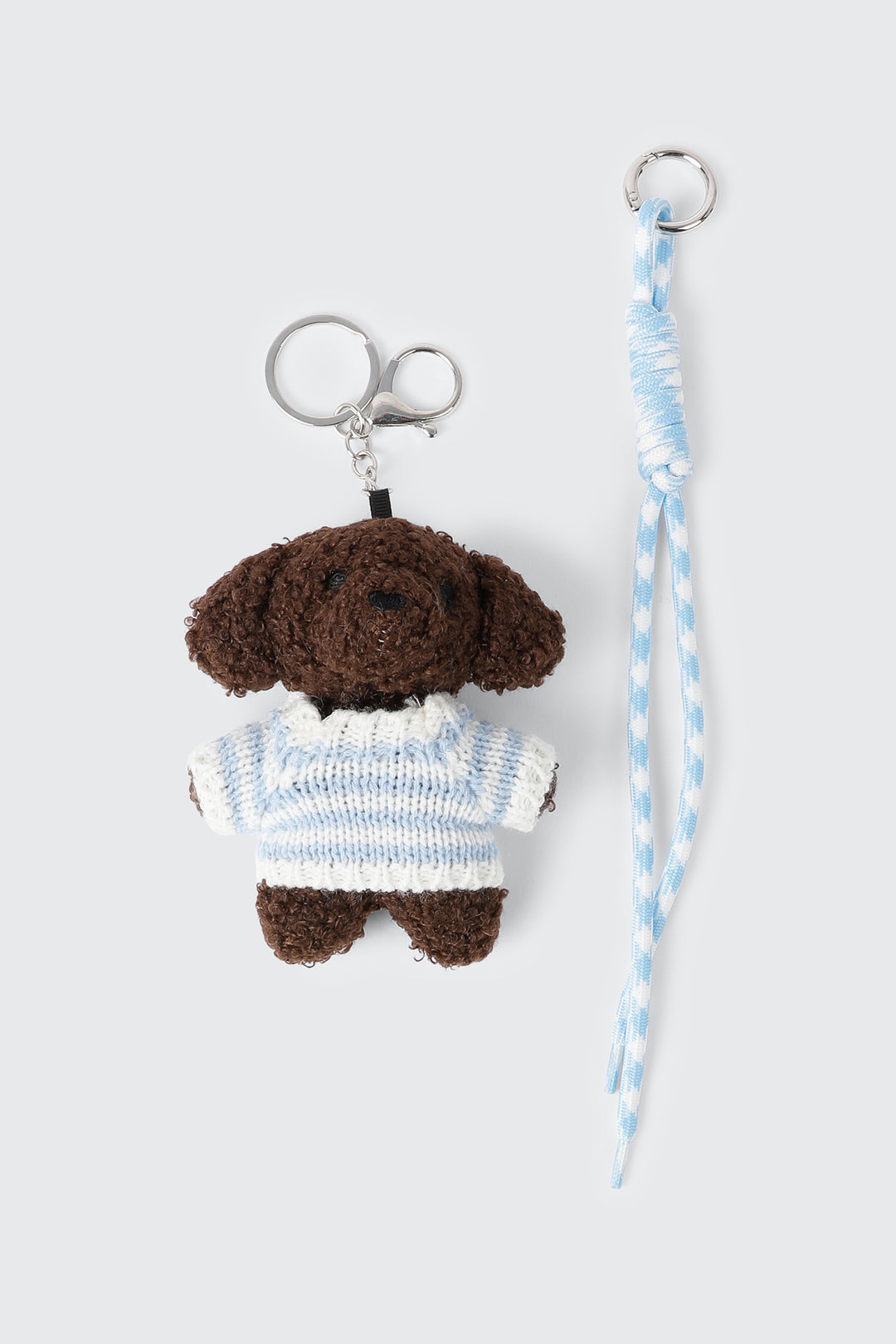 Porte-clés ourson en peluche