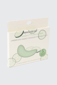5-Pack Cucumber Under Eye Masks