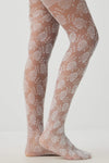Floral Mesh Tights