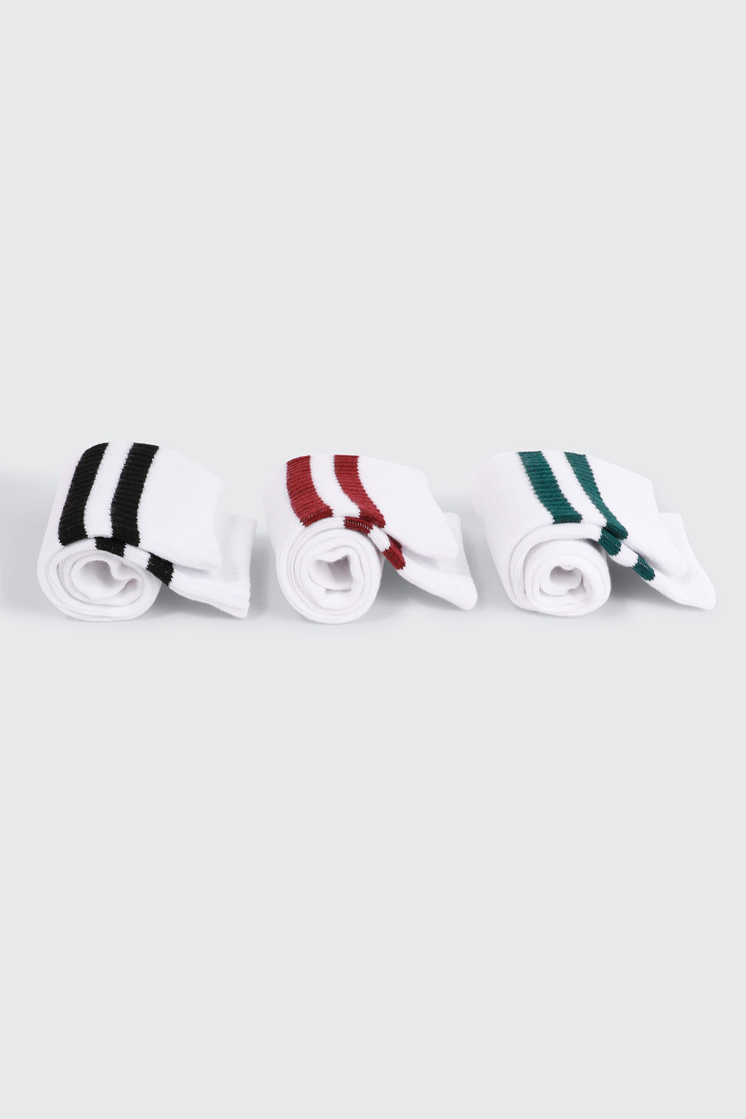 Ribbed Crew Socks