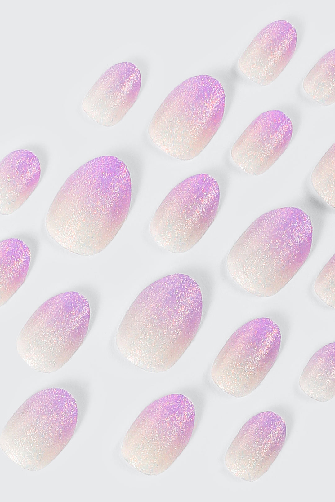 20-Pack Glitter Ombre Press On Nails