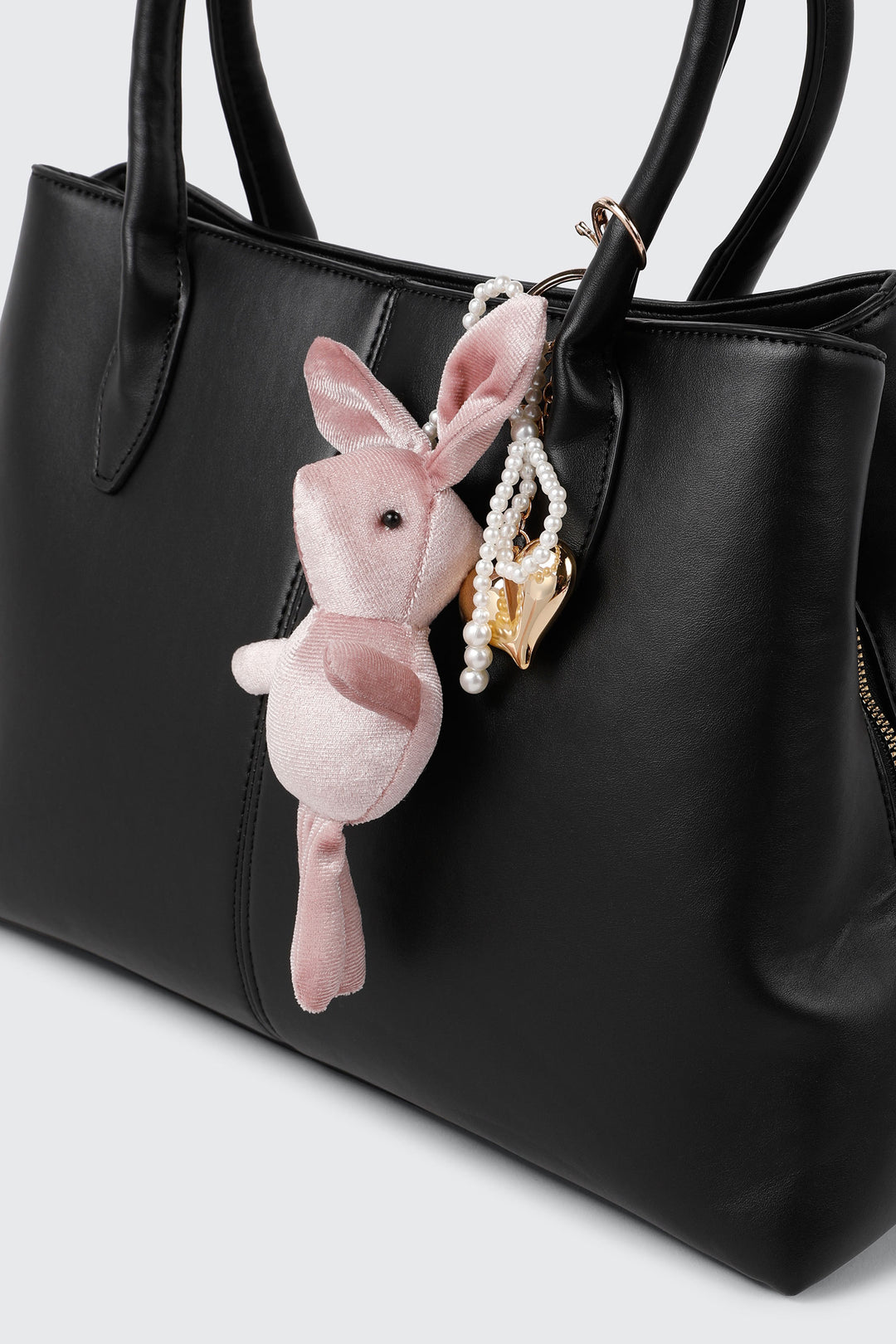 Velvet Bunny Keychain