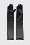 Long Satin Gloves