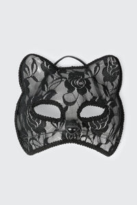 Lace Cat Mask