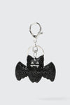 Rhinestone Bat Keychain