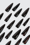 20-Pack Long Almond Press-On Nails