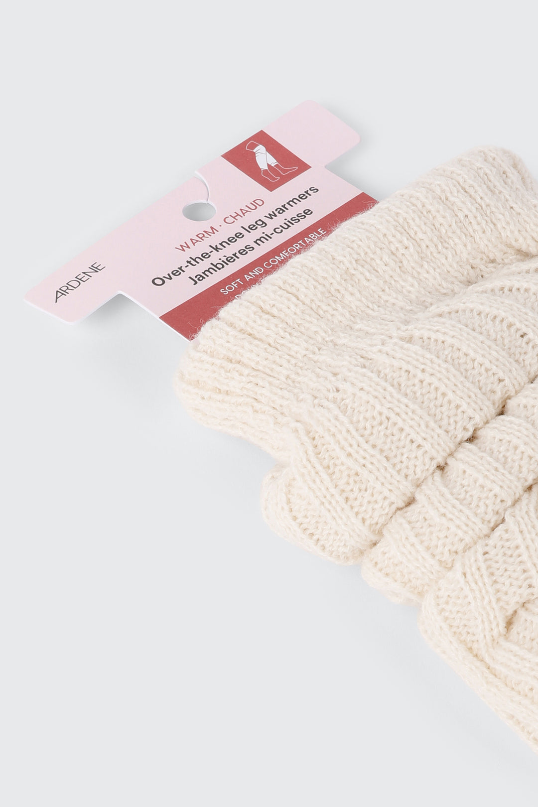 Over The Knee Ribbed Leg Warmers