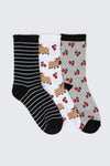 3-Pack Crew Socks