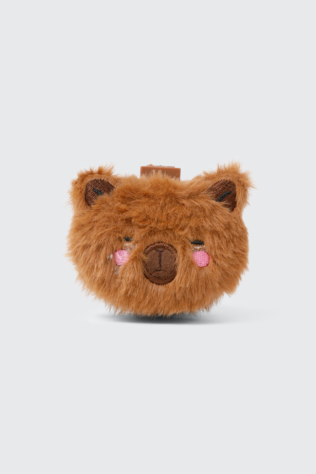 Capybara Compact Hairbrush with Mirror