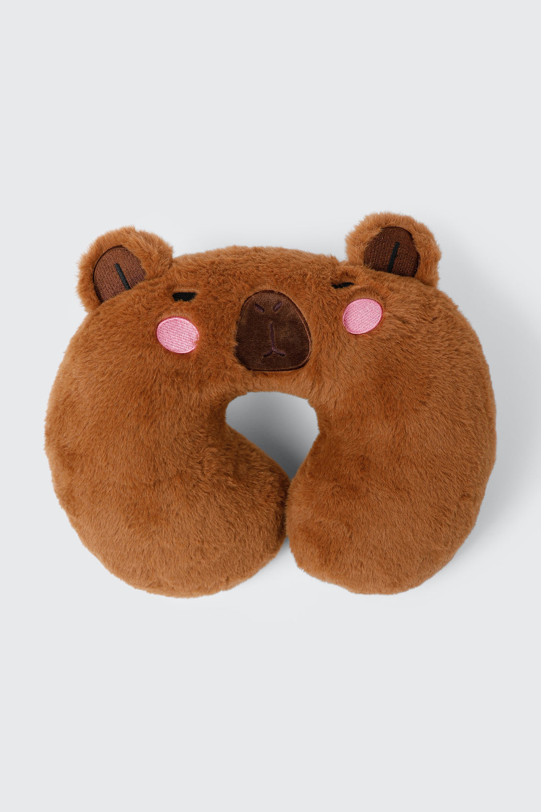 Capybara Travel Pillow