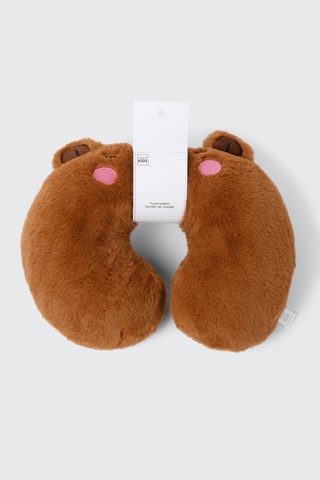 Capybara Travel Pillow