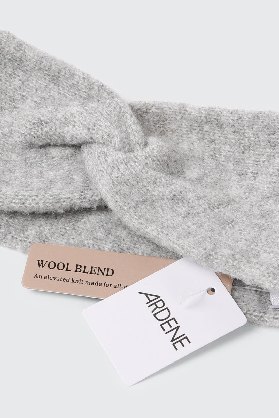 Wool Blend Knotted Winter Headband