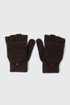 Wool Blend Convertible Fingerless Gloves