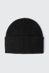 Wool Blend Ribbed Tuque