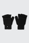 Wool Blend Convertible Fingerless Gloves