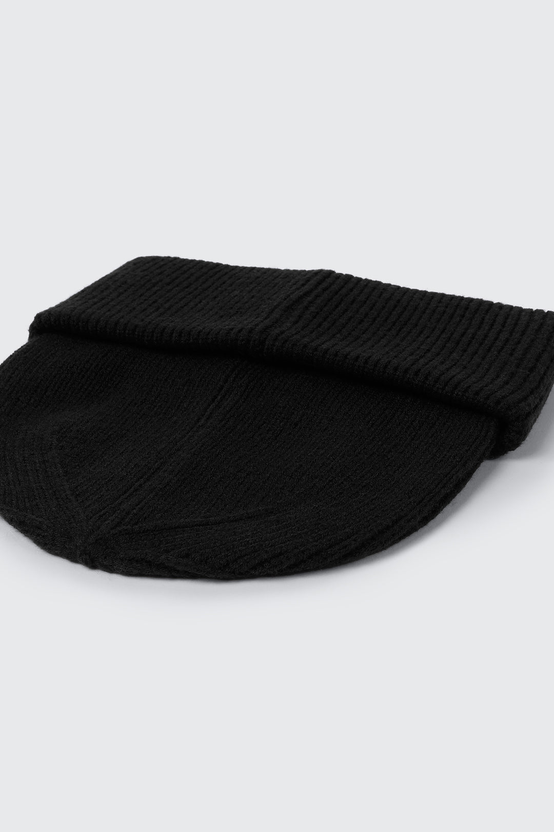Wide Cuff Ribbed Beanie