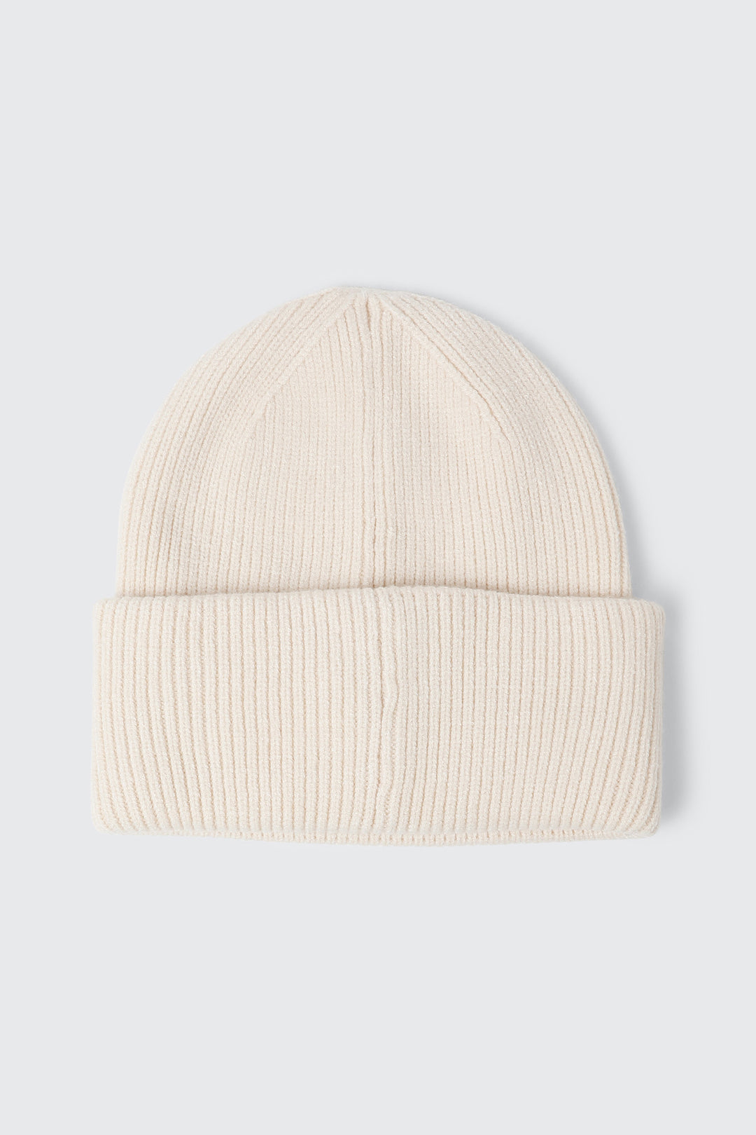 Wide Cuff Ribbed Beanie