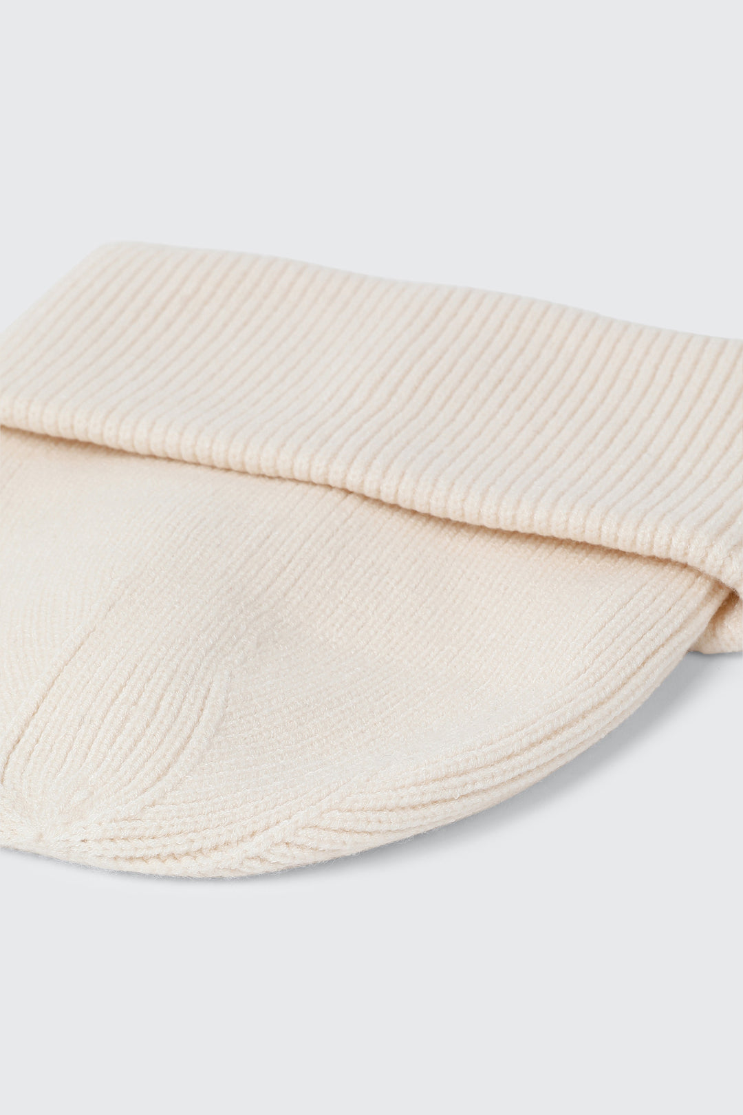 Wide Cuff Ribbed Beanie