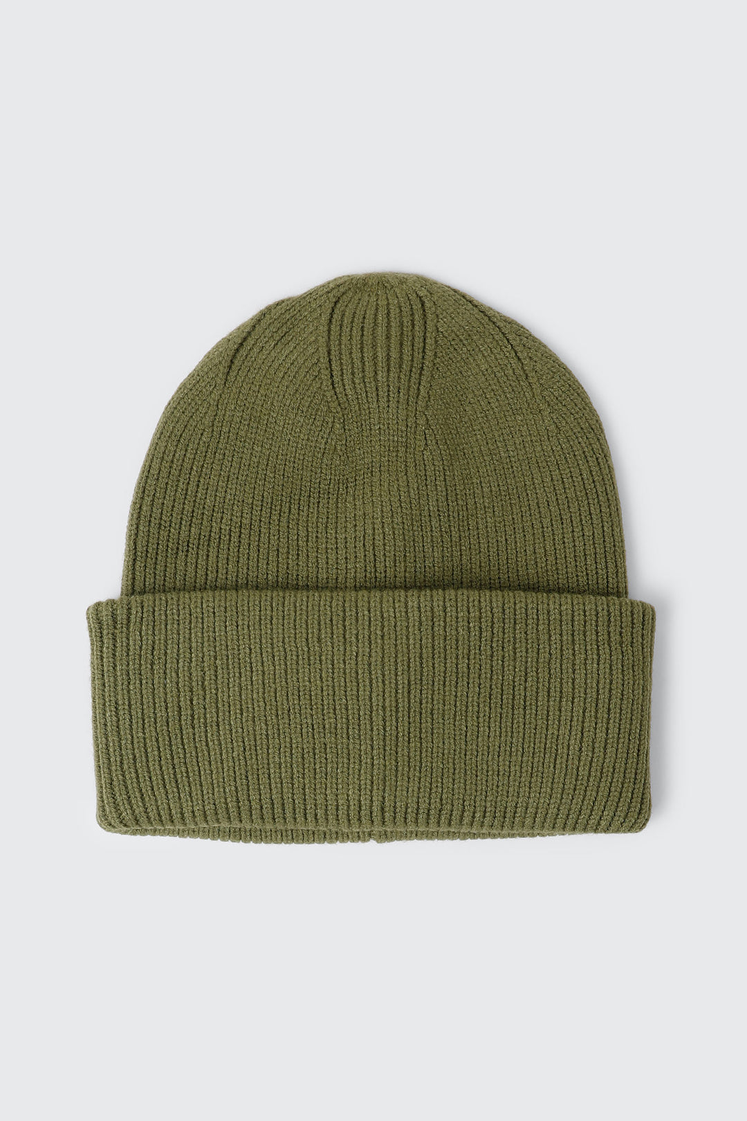 Wide Cuff Ribbed Beanie