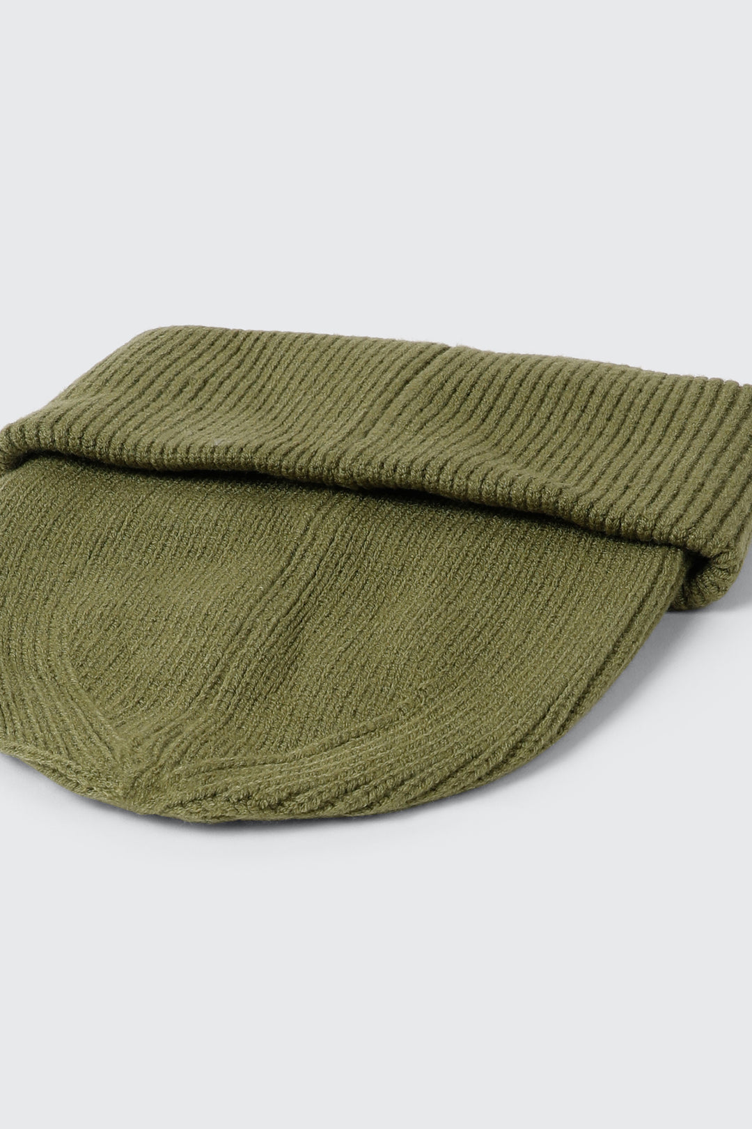 Wide Cuff Ribbed Beanie