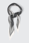 Polka Dot Satin Scarf