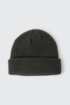 Ribbed Short Roll Beanie
