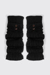 Cable Knit Button Leg Warmers