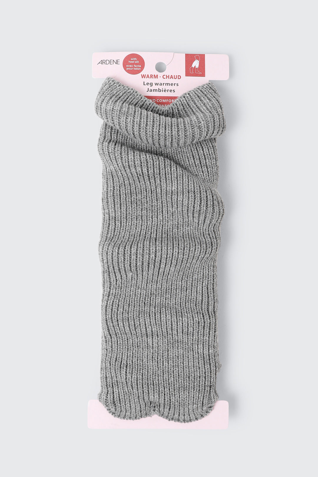 Knit Leg Warmers with Foot Slit
