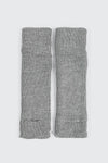 Knit Leg Warmers with Foot Slit