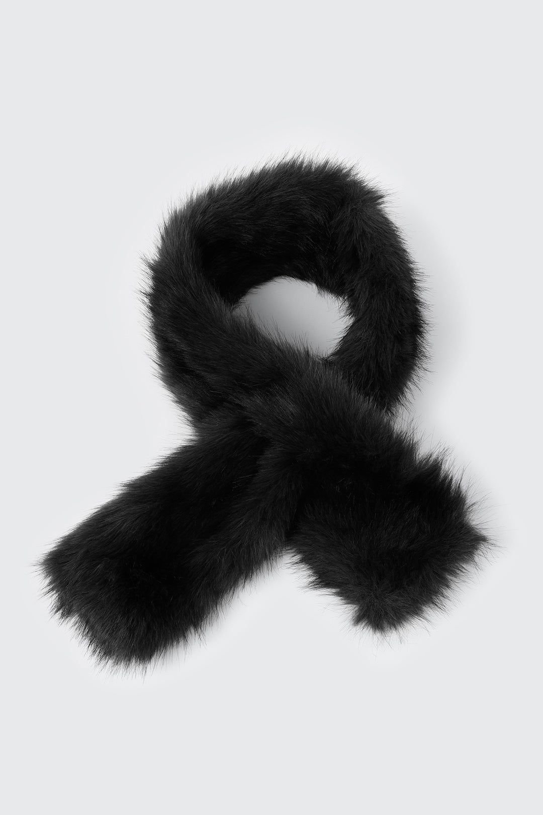 Foulard en fausse fourrure à ouverture