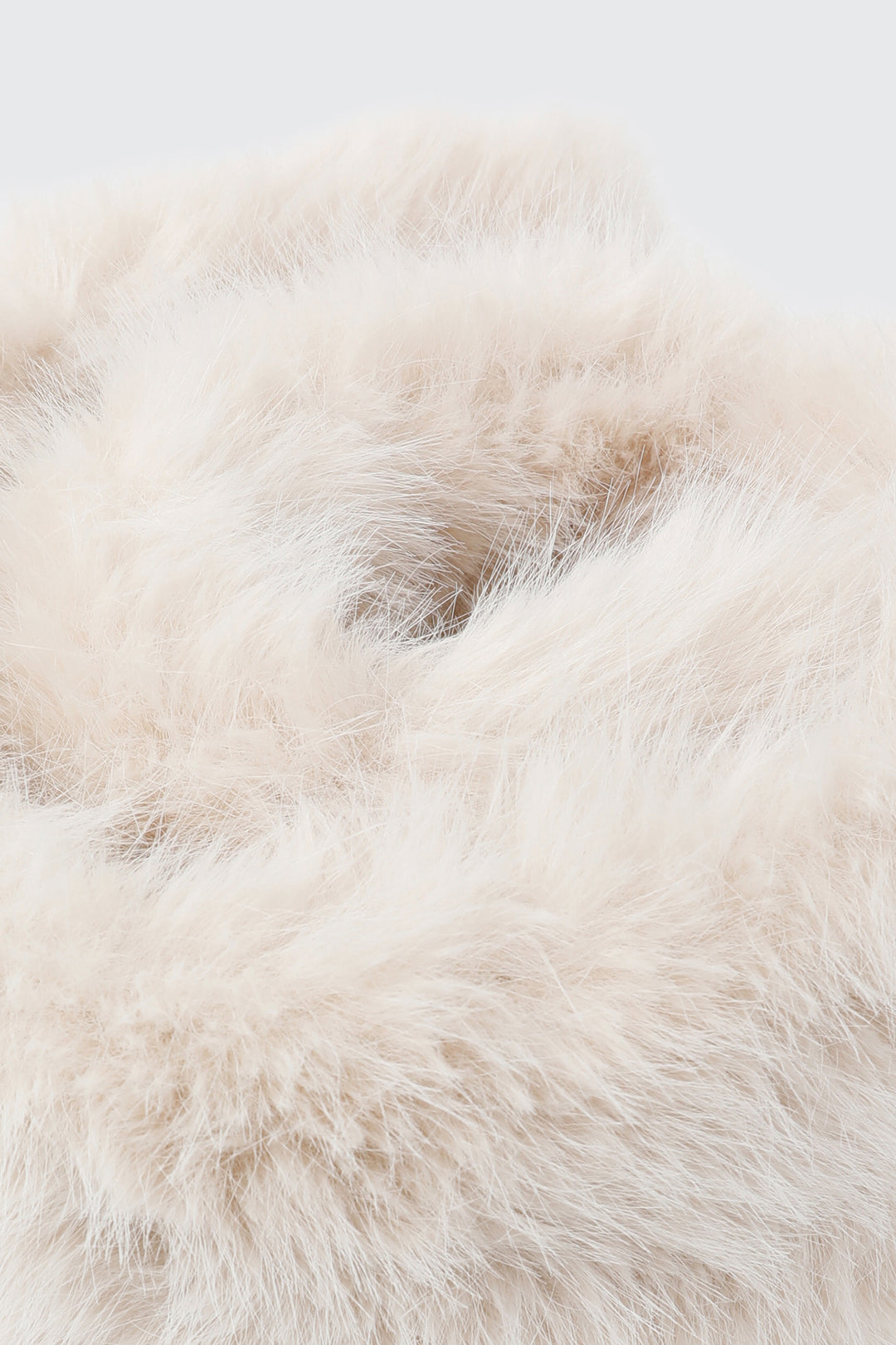 Faux Fur Keyhole Scarf