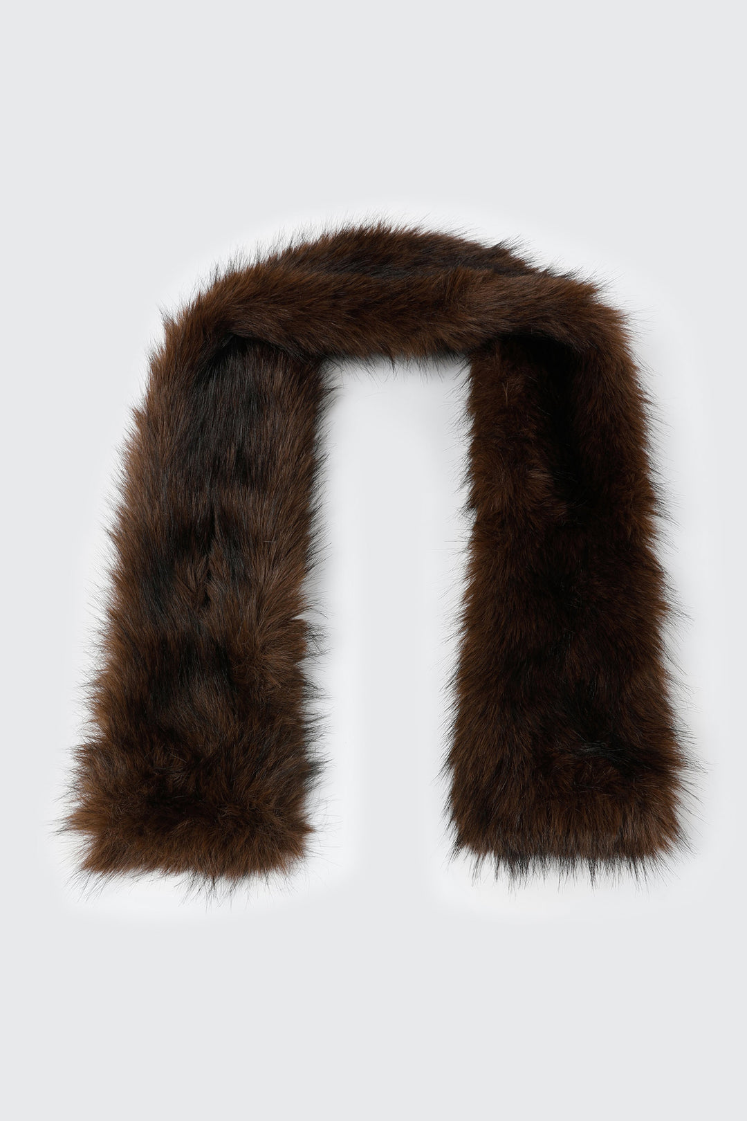 Faux Fur Keyhole Scarf