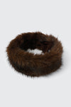 Bandeau d’hiver en fausse fourrure