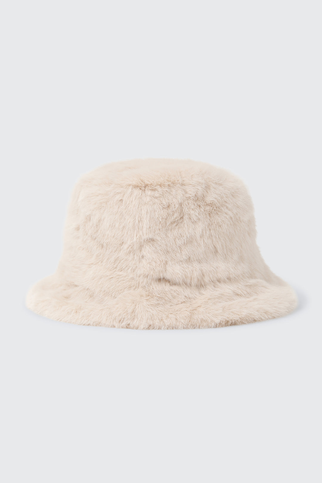 Chapeau cloche en fausse fourrure