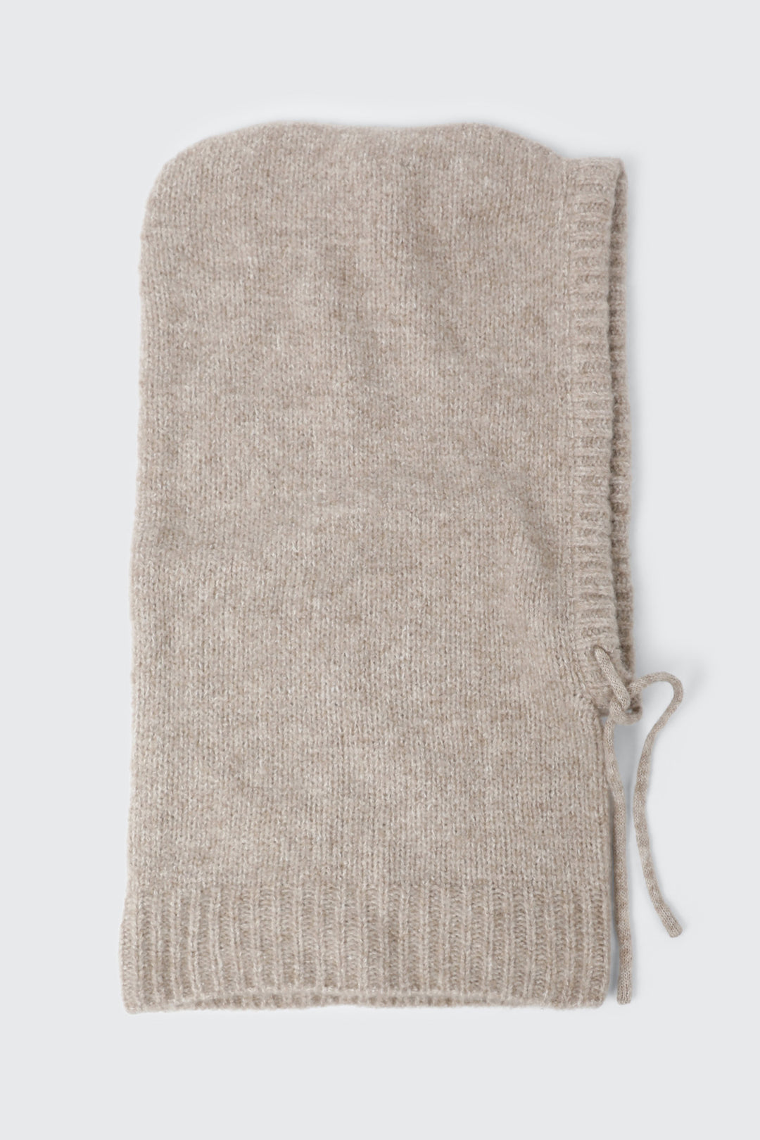 Wool Blend Knit Balaclava